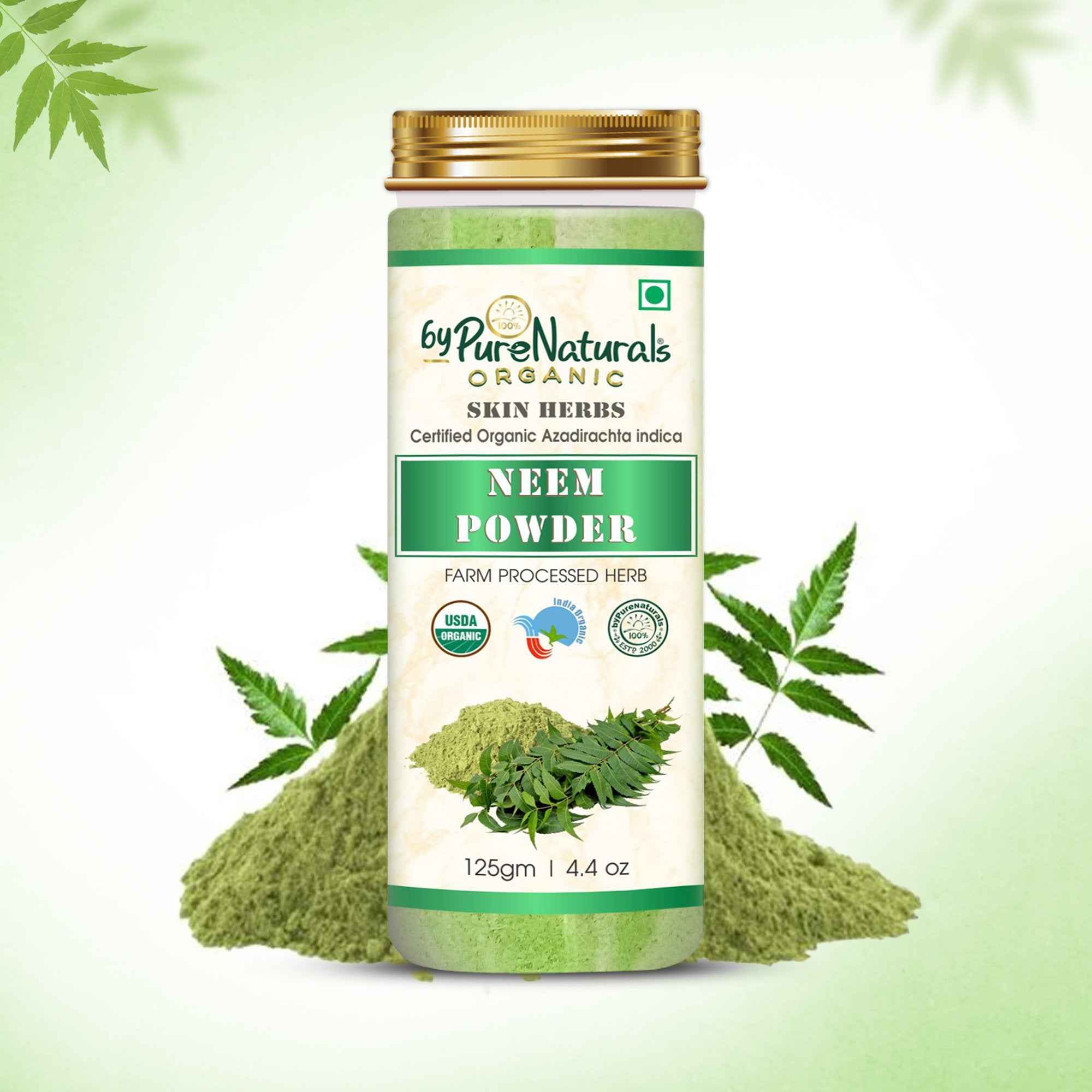 byPureNaturals Organic Neem Powder | Grocsy