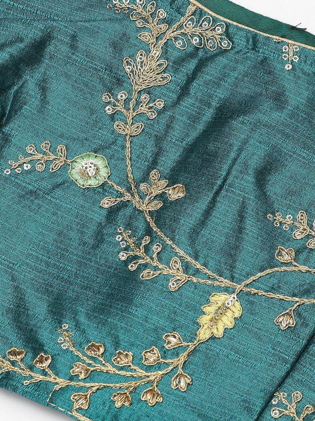 Tulsi Art Off-White Semi-Stitched Myntra Lehenga & Unstitched Blouse With Dupatta | Grocsy