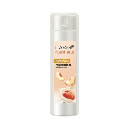 Lakme Peach Milk Moisturiser SPF 24 PA++ Sunscreen Lotion | Grocsy