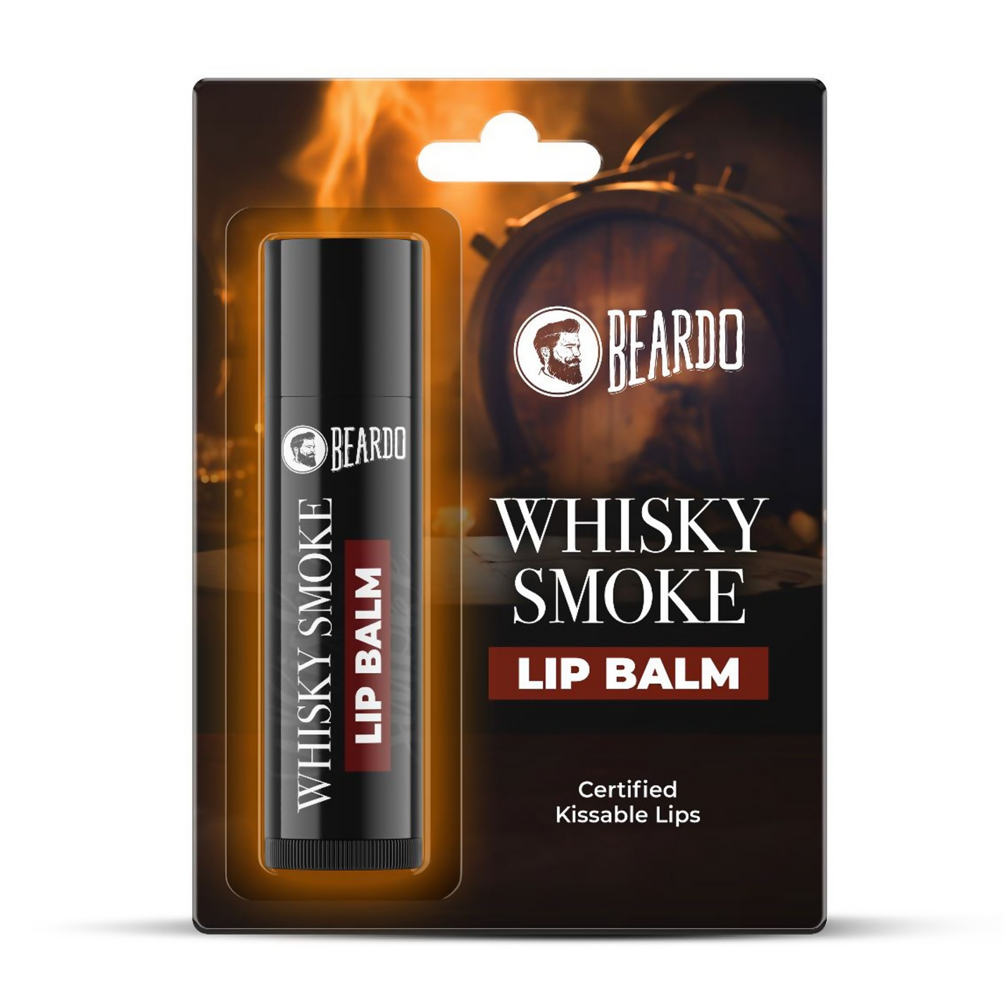 Beardo Whisky Smoke Lip Balm | Grocsy