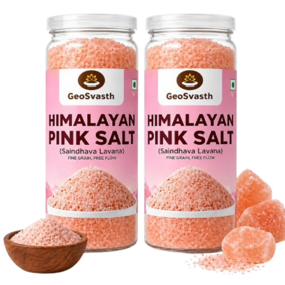 GeoSvasth Himalayan Pink Salt | Grocsy