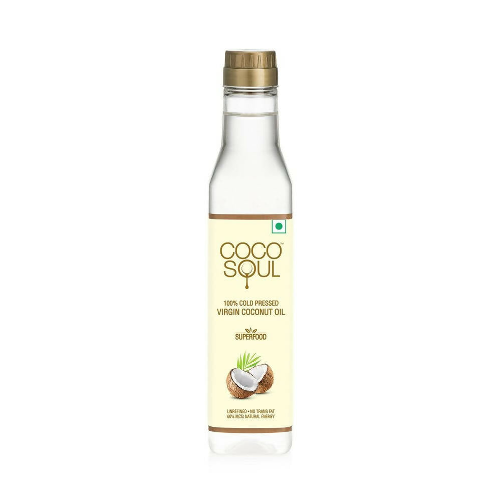 Coco Soul Cold Pressed Natural Virgin Coconut Oil | Grocsy