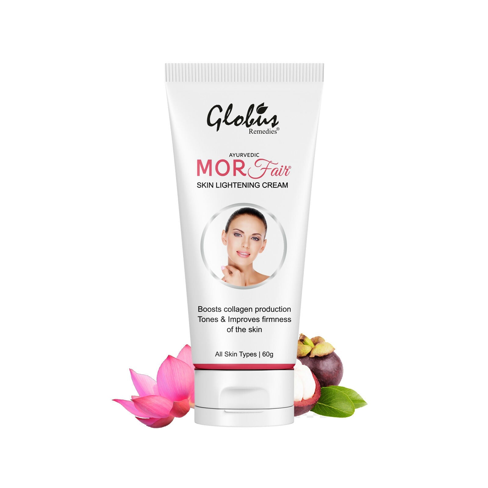 Globus Remedies Mor Fair Skin Lightening Cream, Enriched with Papaya & Orange | Grocsy