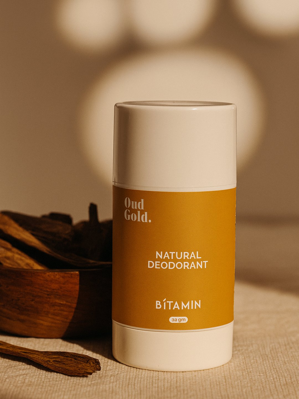 Bitamin Oud Gold Natural Deodorant Roll On | Grocsy
