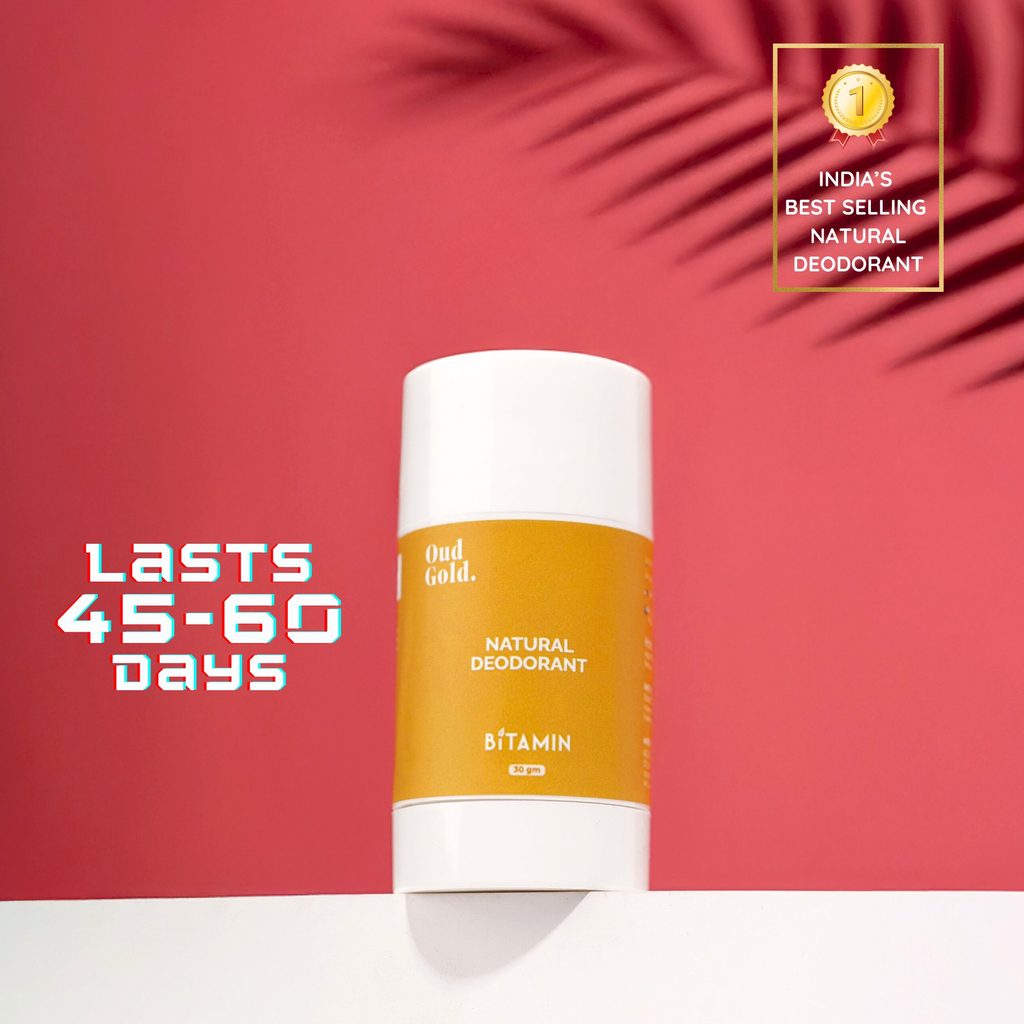 Bitamin Oud Gold Natural Deodorant Roll On | Grocsy