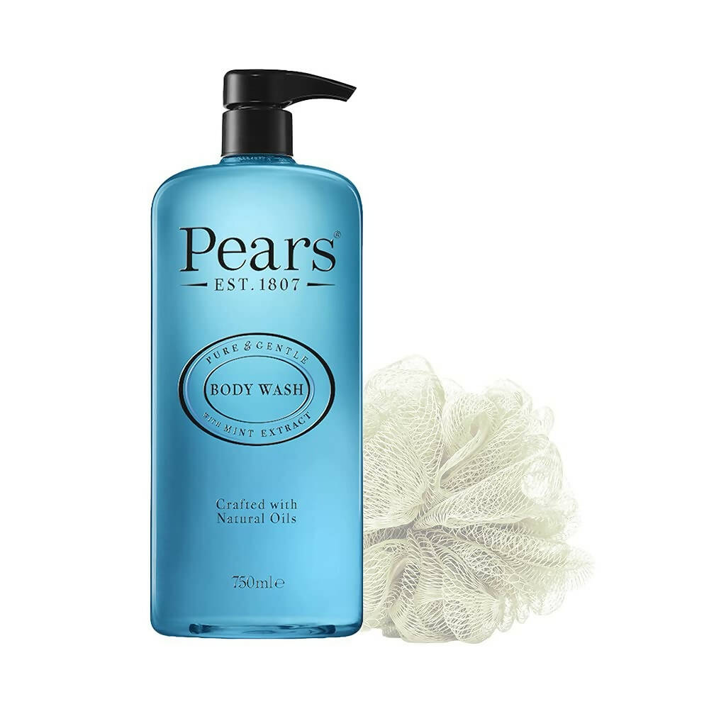 Pears Pure & Gentle Body Wash with Mint Extract | Grocsy