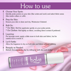 Bake Happy 100% Concentrated Perfume Oil Roll on Fragrance For Men & Women - Black Currant | Grocsy