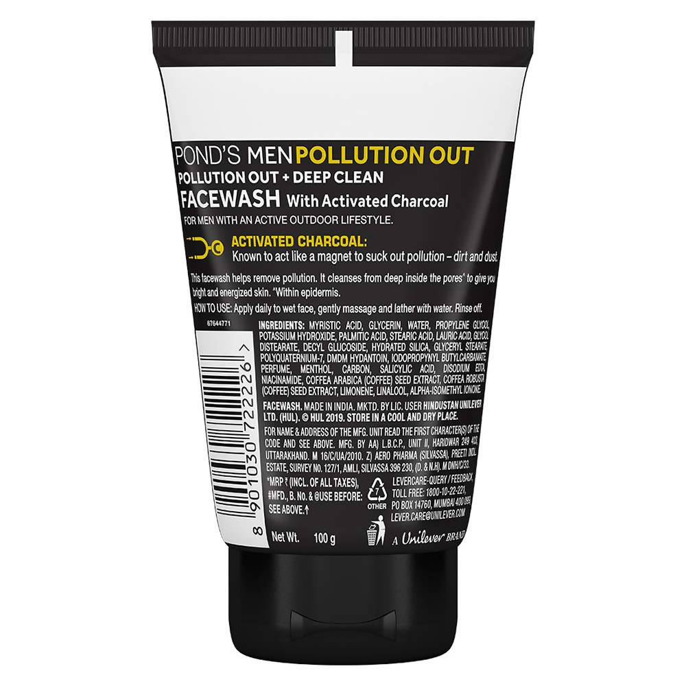 Ponds Men Pollution Out Facewash | Grocsy