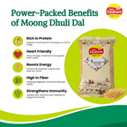 Sri Sauham Premium Moong Dhuli Dal | Grocsy