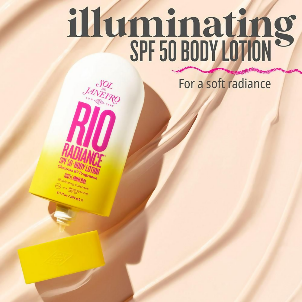 Sol de Janeiro Rio Radiance SPF 50 Body Lotion illuminating Sunscreen, UVA/UVB Broad Spectrum SPF 50 | Grocsy