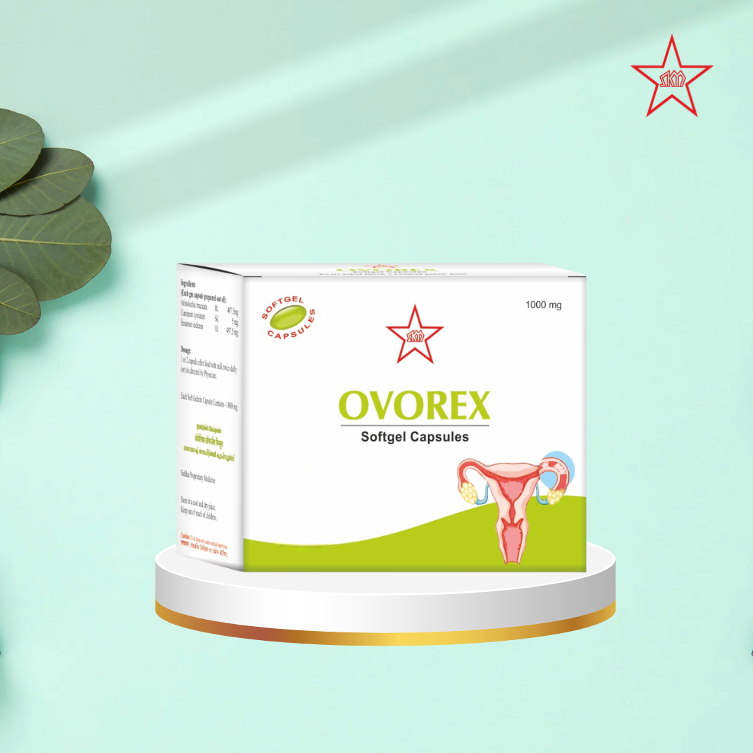Skm Ayurveda Ovorex Softgel Capsules | Grocsy