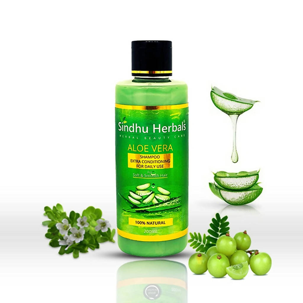 Sindhu Herbals Aloe Vera Shampoo | Grocsy