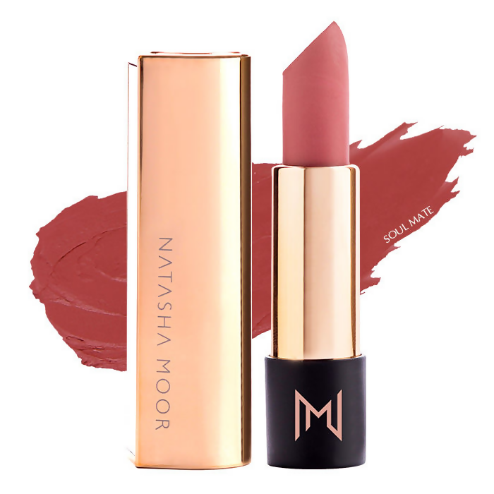 Natasha Moor Silk Suede Lipstick - Soul Mate | Grocsy