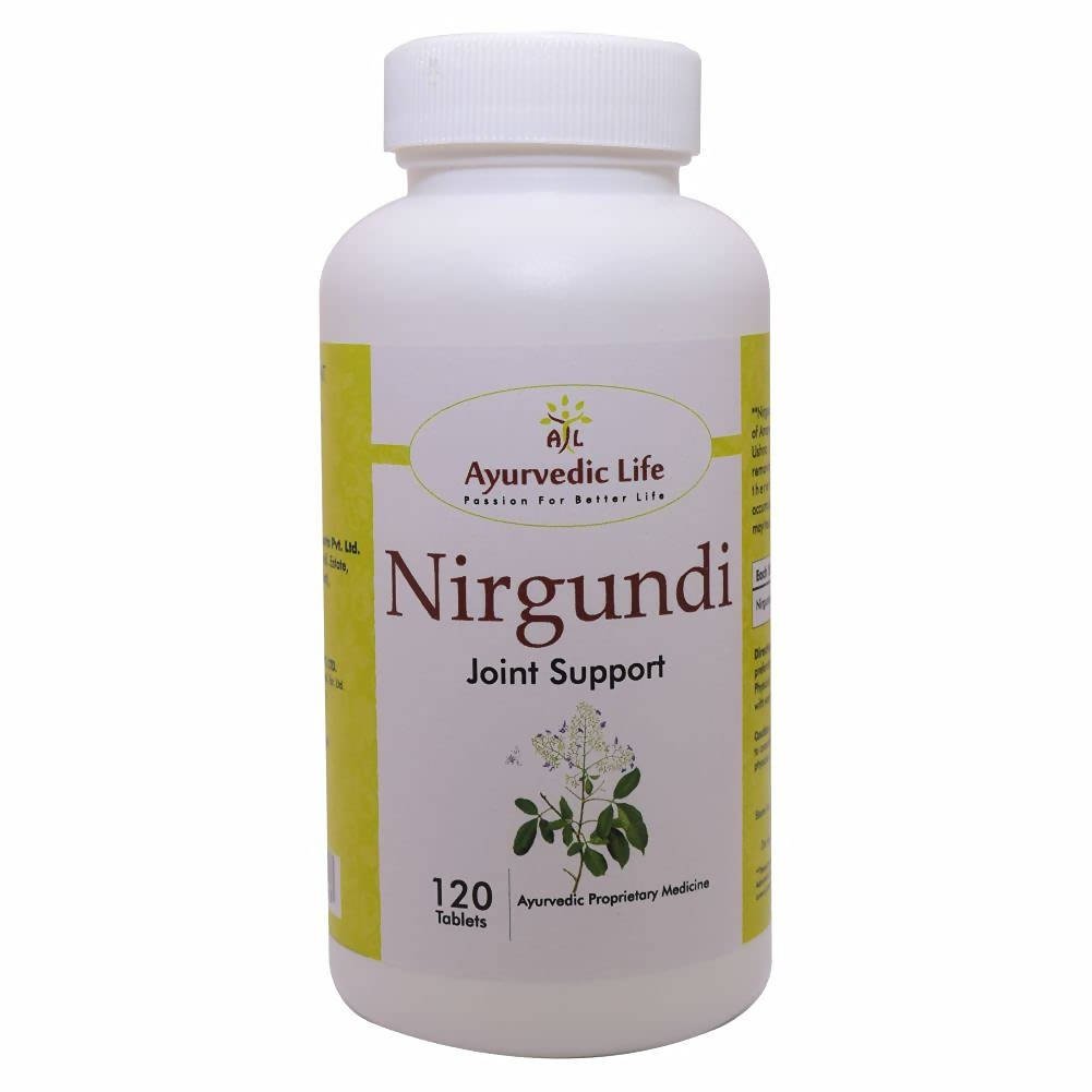 Ayurvedic Life Nirgundi Joint Support Tablets | Grocsy