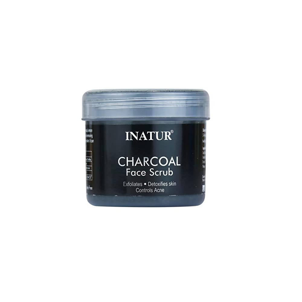 Inatur Charcoal Face Scrub | Grocsy