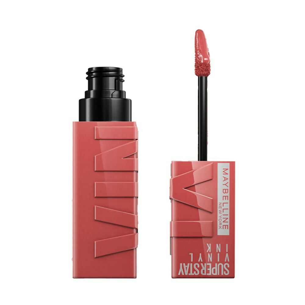 Maybelline New York Super Stay Vinyl Ink Liquid Lipstick, Instant Shine Lasts Up To 16H - Irresistible | Grocsy