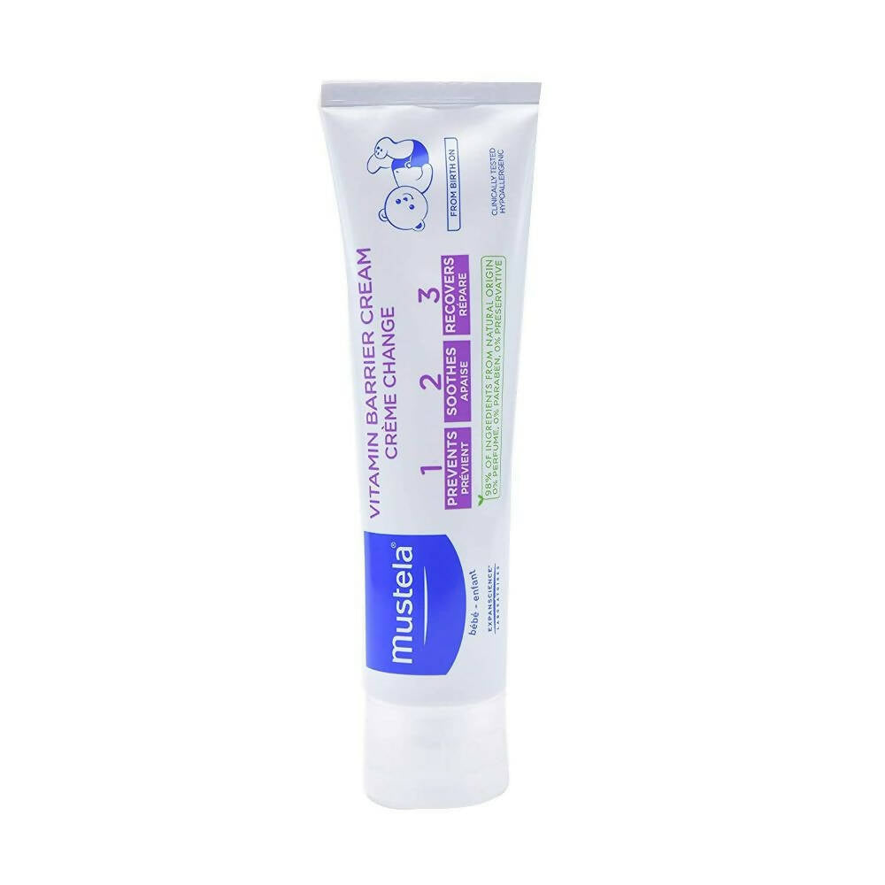 Mustela Baby 123 Vitamin Barrier Diaper Rash Cream | Grocsy