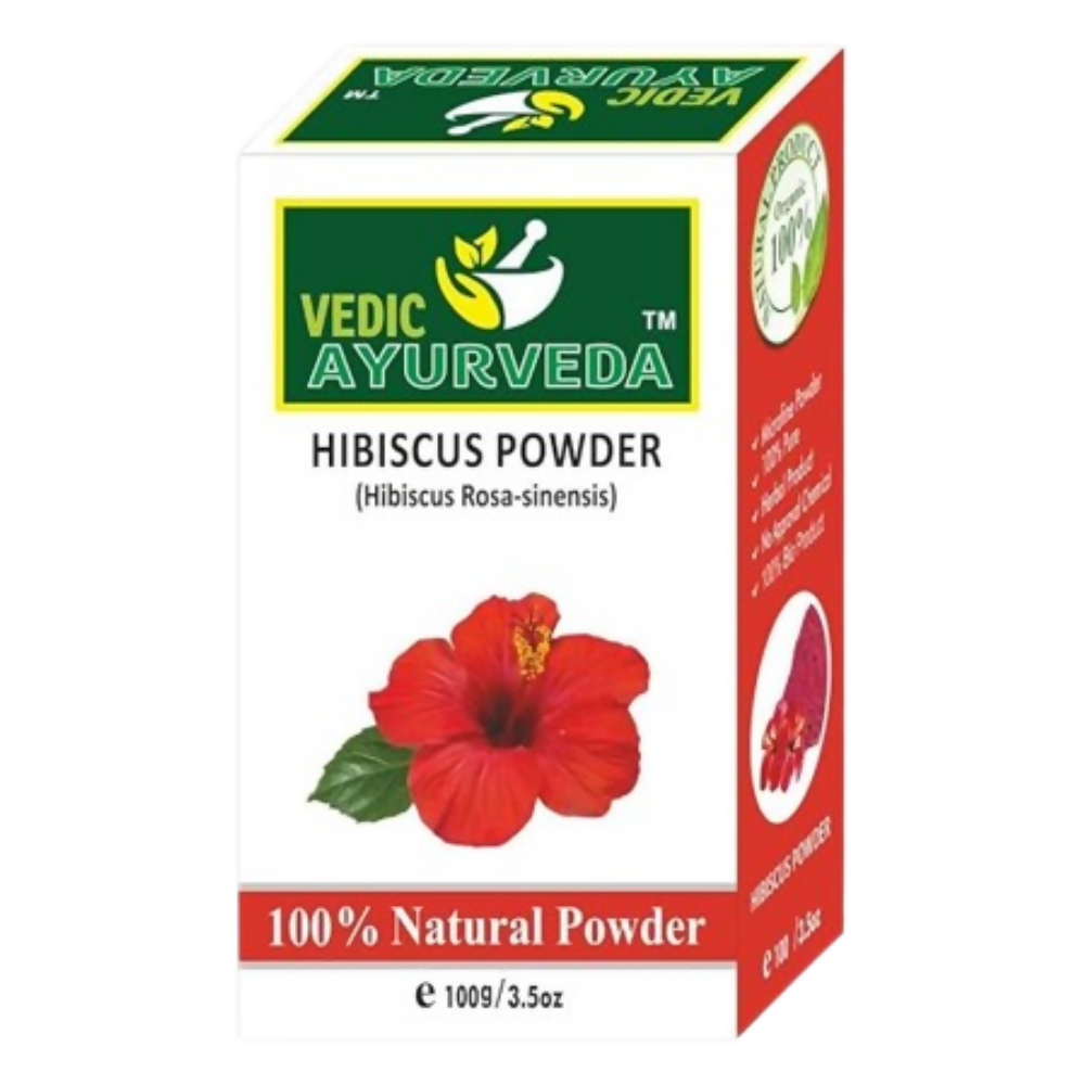 VedicAyurveda Bio-Organic Industry Hibiscus Powder | Grocsy