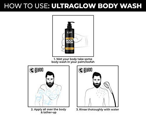 Beardo Ultra Glow Bodywash | Grocsy