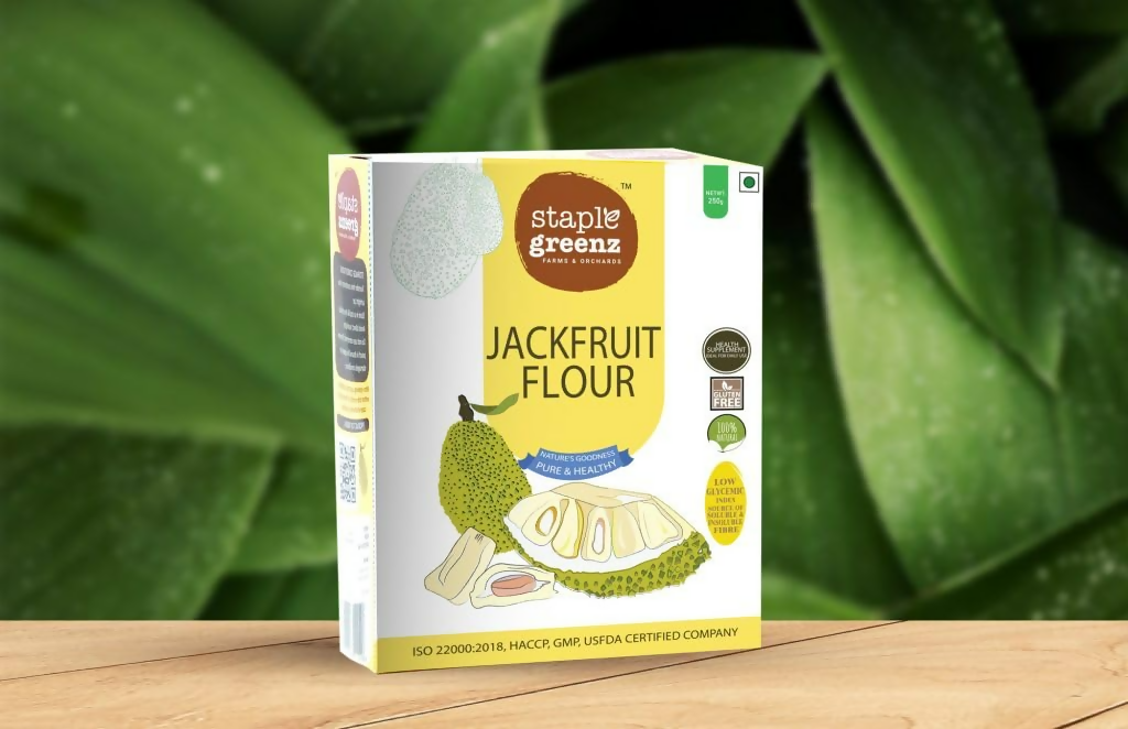 Staplegreenz Jackfruit Flour 100% Natural | Grocsy