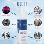 Clensta Waterless Body Bath For Men | Grocsy