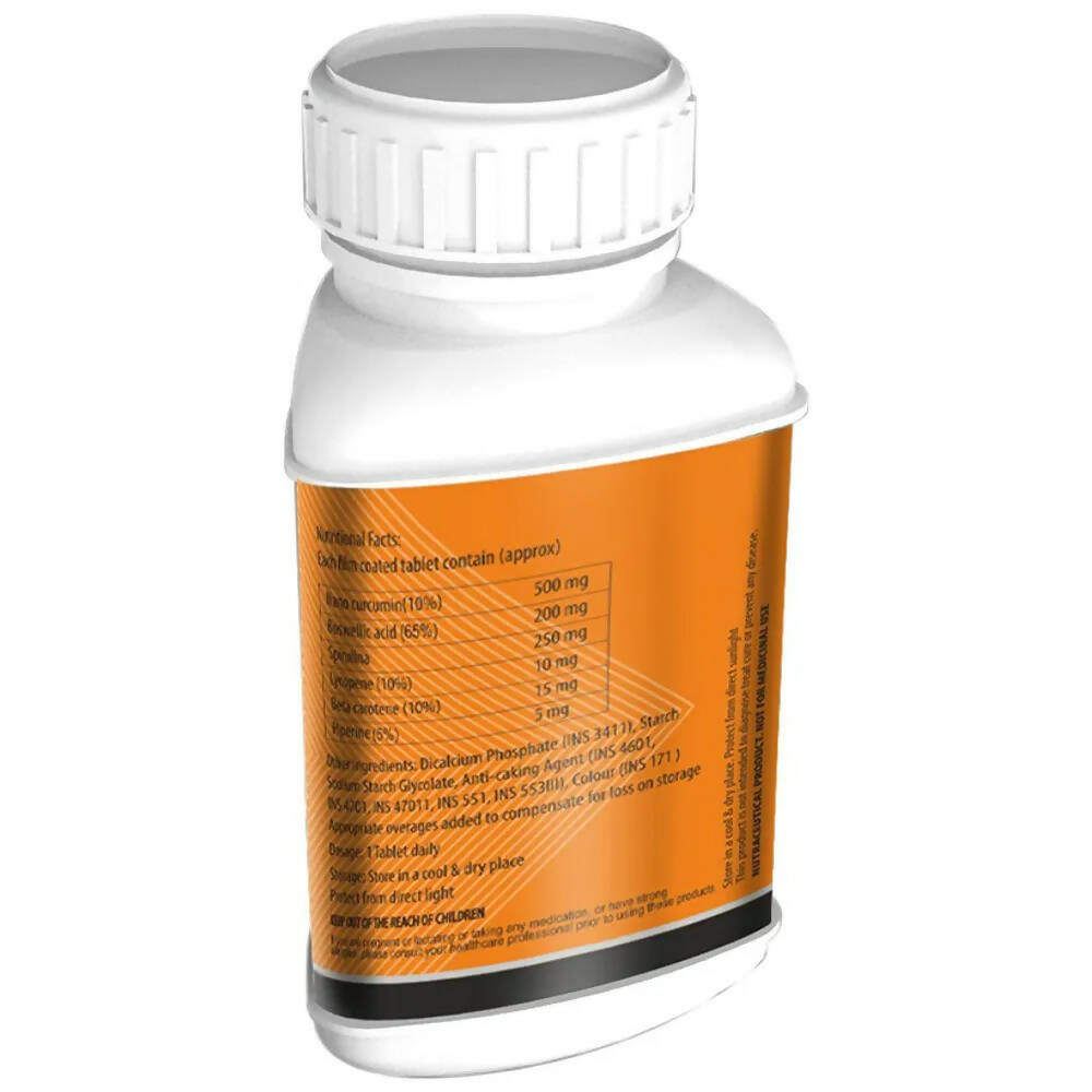 Vogue Wellness Nano Curcumin Tablets | Grocsy