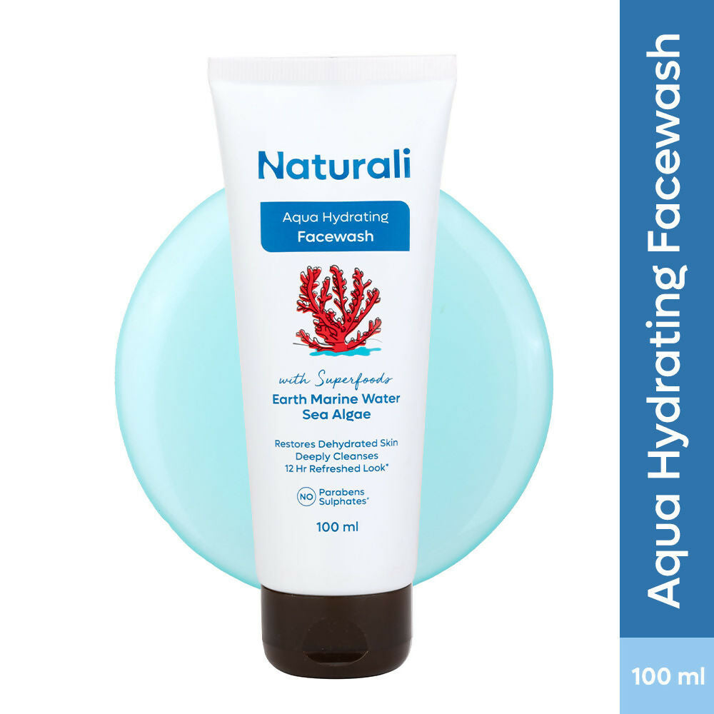 Naturali Aqua Hydrating Face Wash | Grocsy