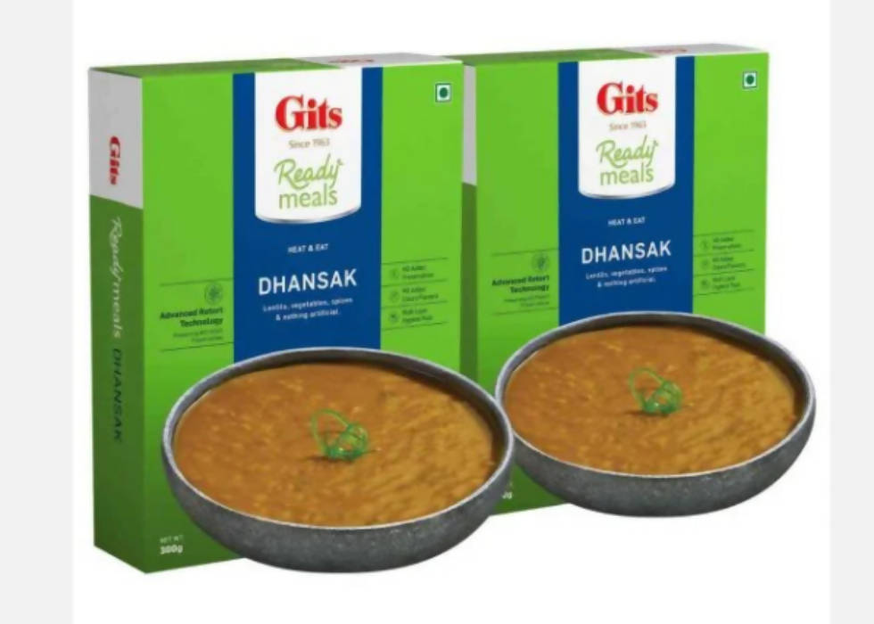 Gits Ready Meals Heat & Eat Dhansak | Grocsy