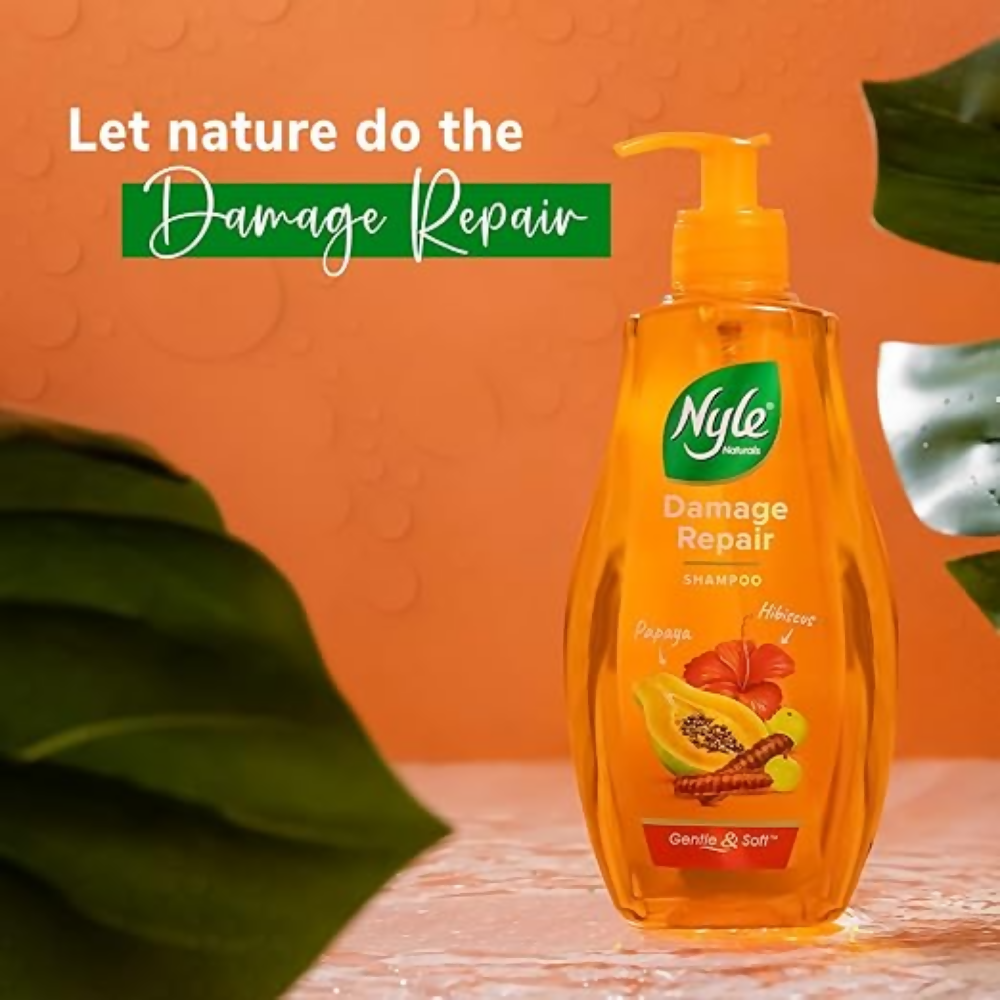 Nyle Naturals Damage Repair Anti Hairfall Shampoo | Grocsy