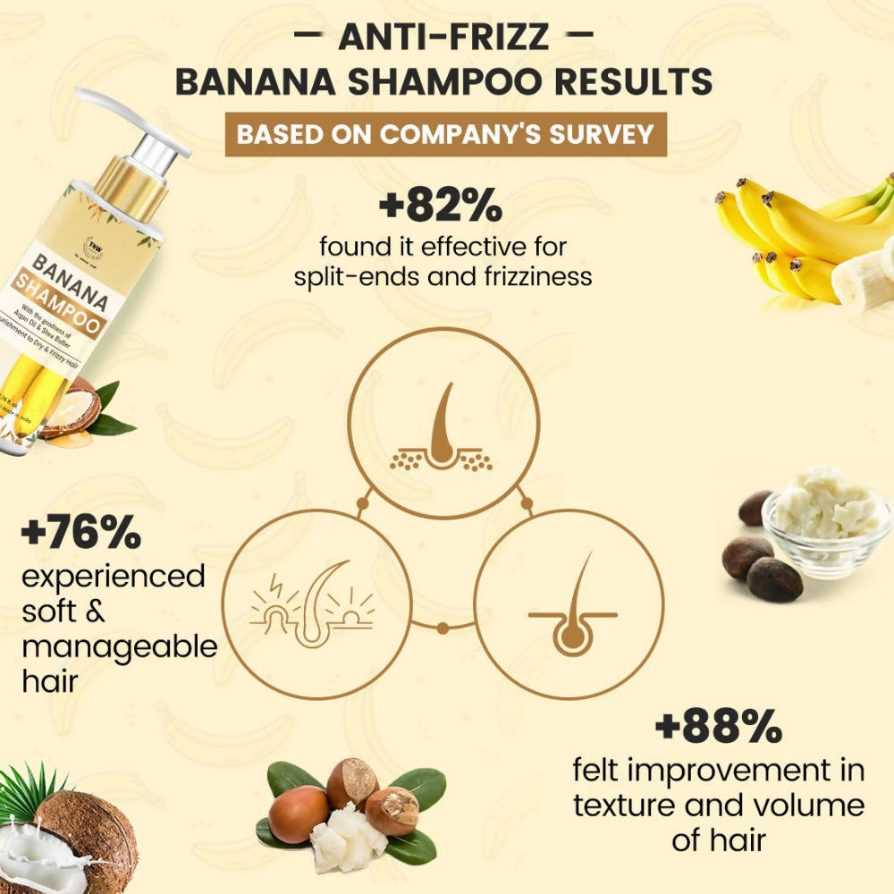 The Natural Wash Banana Shampoo | Grocsy
