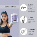 Inja Fit Marine Collagen For Skin Joints And Muscles With Vit C & Glucosamine - Chocolate Flavour | Grocsy