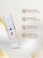 Flawora Set of Anti-Grey Hair Serum, Anti Acne Serum and Golden Glow Face Serum | Grocsy