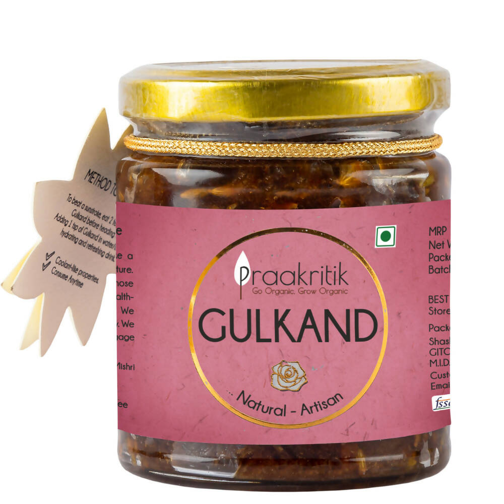 Praakritik Natural Mishri Artisan Gulkand | Grocsy