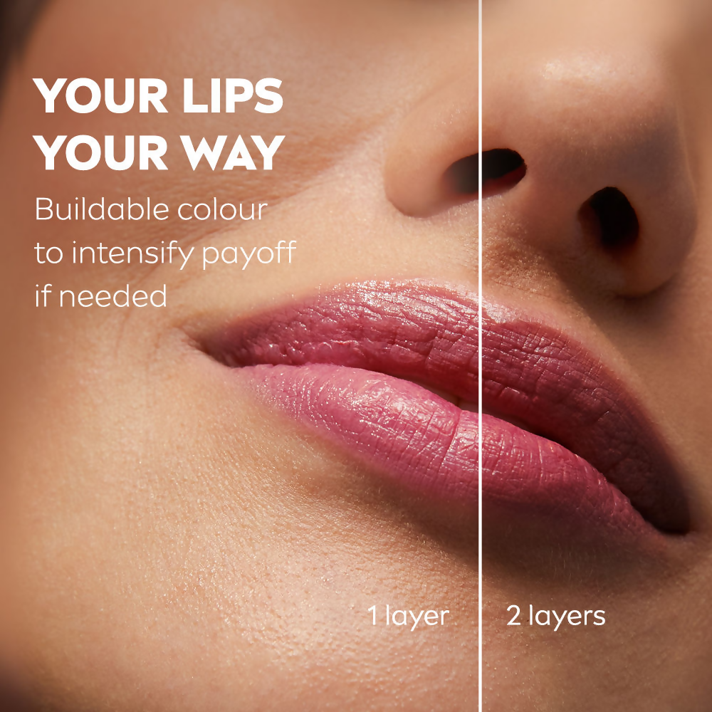 Nivea Lip Caring Beauty Red Lip Balm With SPF 30 - Rose | Grocsy