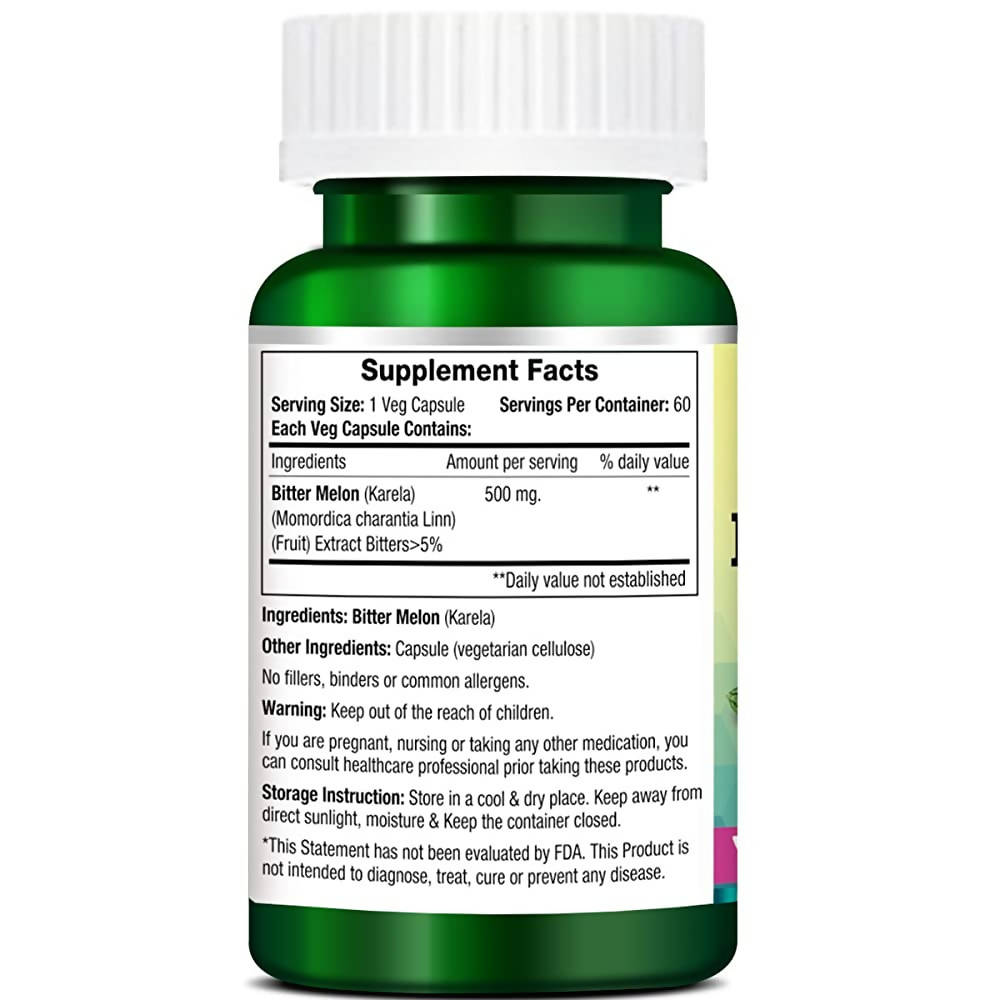 Morpheme Remedies Bitter Melon Capsule | Grocsy