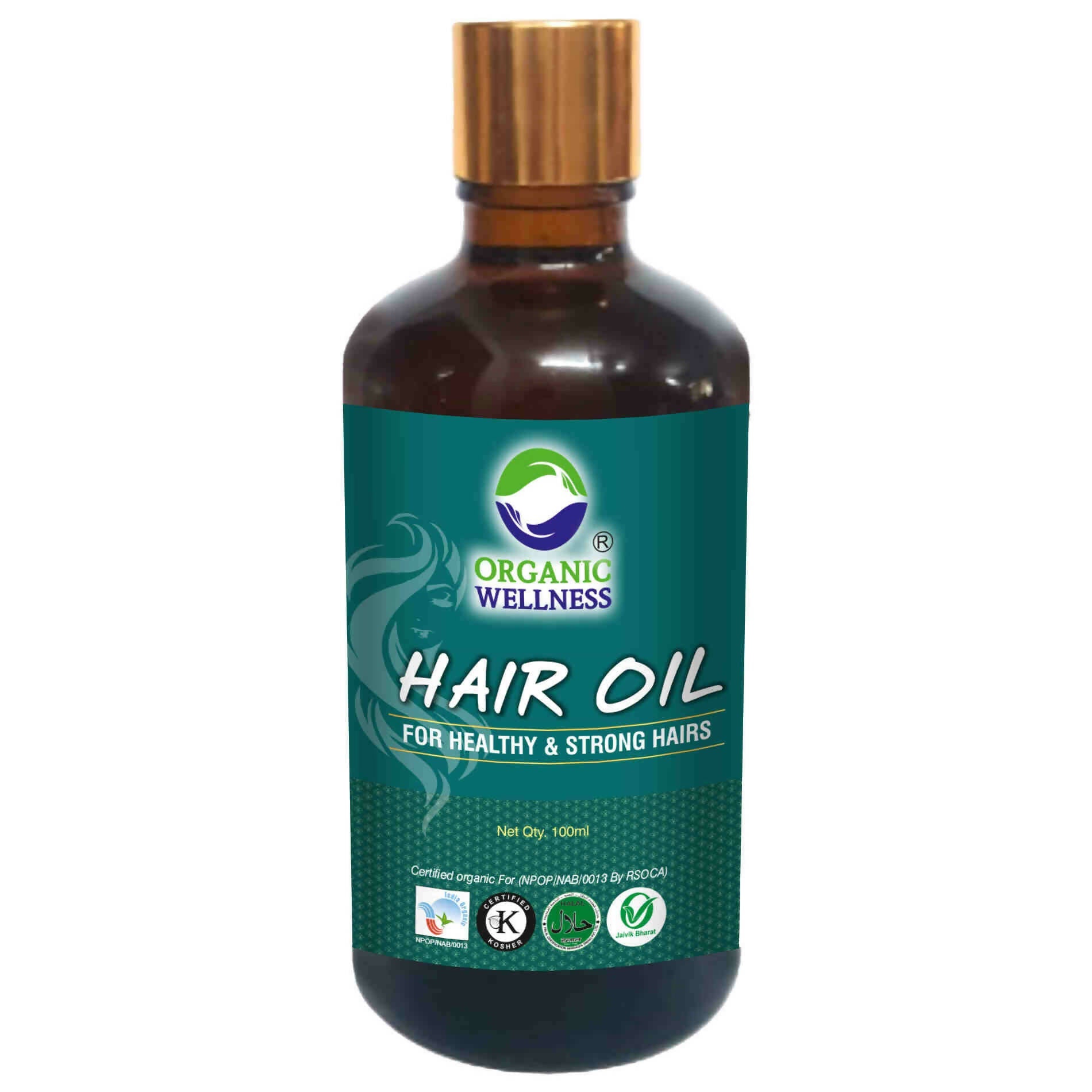 Organic Wellness Hair Oil | Grocsy