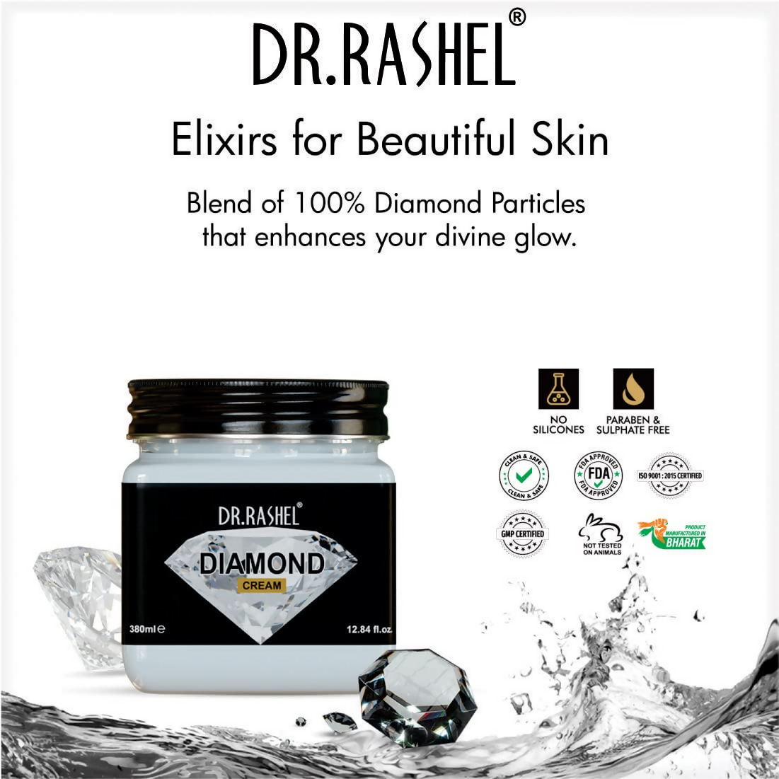 Dr.Rashel Diamond Cream For Face And Body | Grocsy