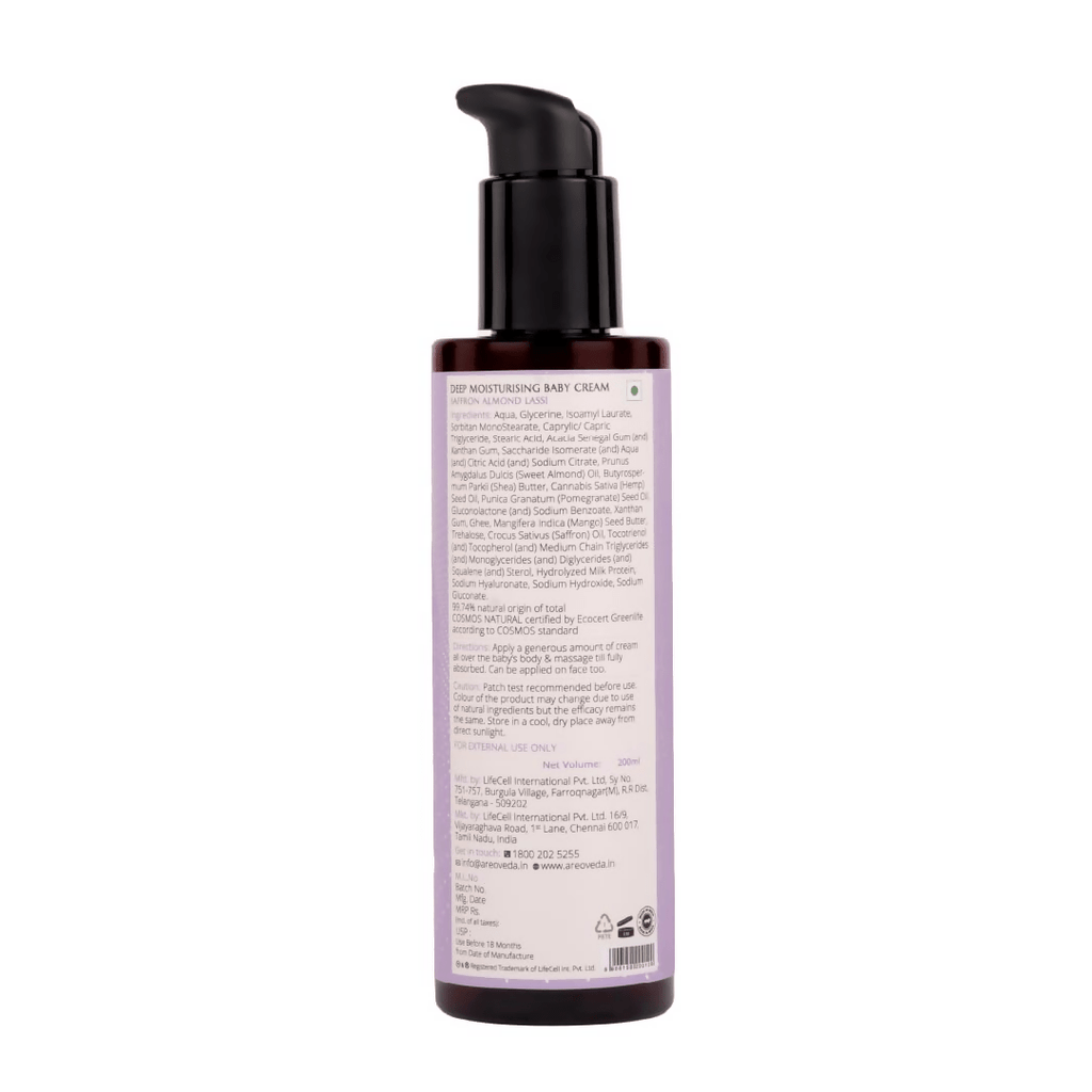 AreoVeda Deep Moisturising Baby Cream | Grocsy