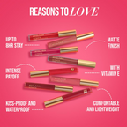 MyGlamm Ultimatte Long Stay Matte Liquid Lipstick - Pink Doll | Grocsy