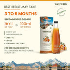 Wellwith Sea Buckthorn with Turmeric Curcumin Oil Juice | Grocsy