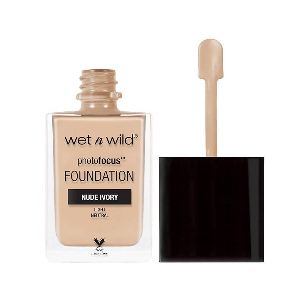 Wet n Wild Photo Focus Foundation - Nude Ivory Light Neutral | Grocsy