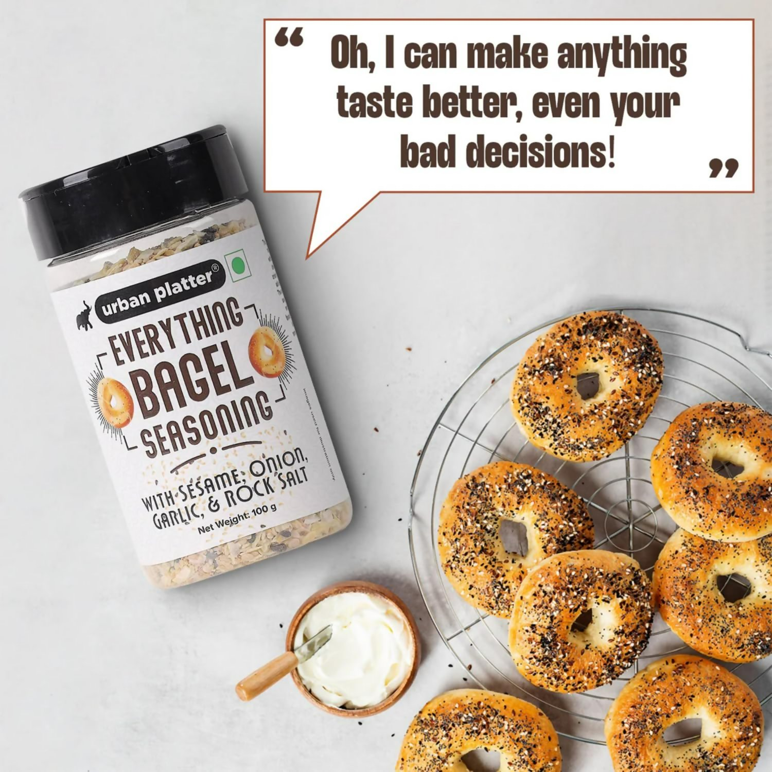 Urban Platter Everything Bagel Seasoning | Grocsy