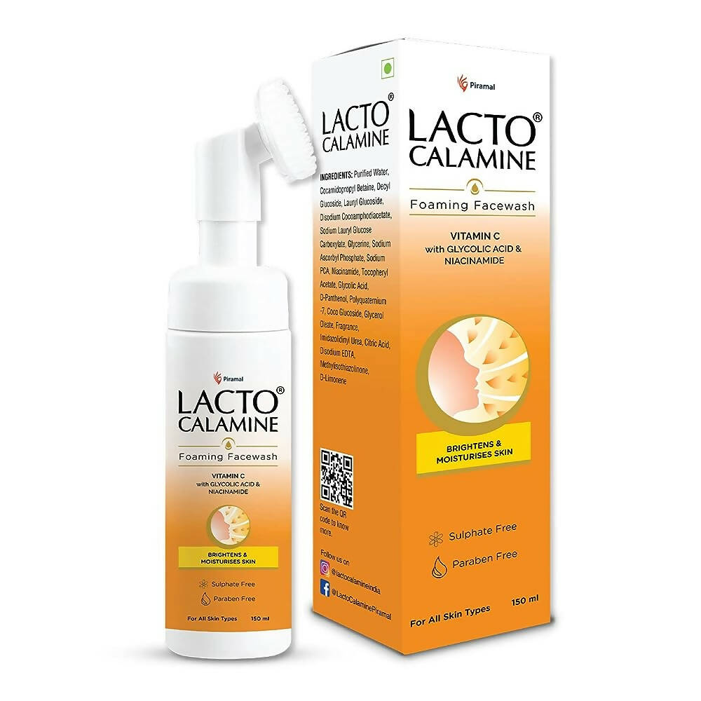Lacto Calamine Vitamin C Foaming Face Wash | Grocsy
