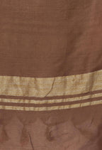 Mominos Fashion Moeza Slub Cotton Brown Dupatta | Grocsy