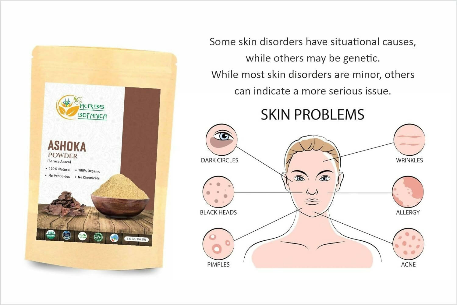 Herbs Botanica Ashoka Powder | Grocsy