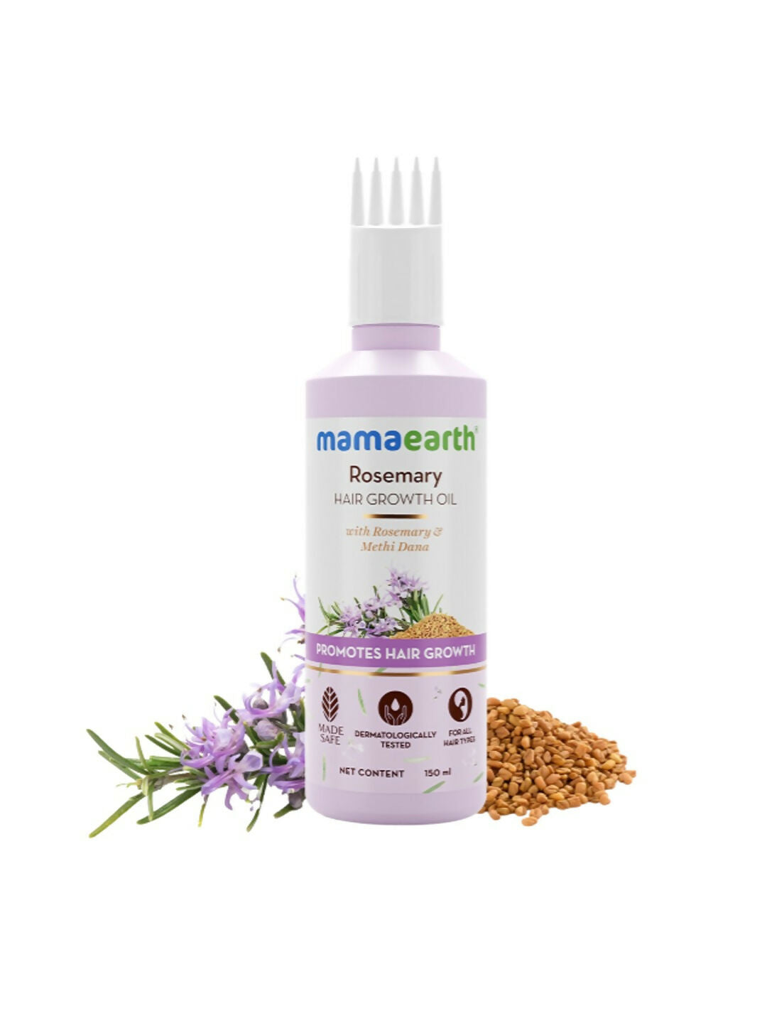Mamaearth Rosemary Hair Growth Oil & Hair Growth Scalp Serum Combo | Grocsy