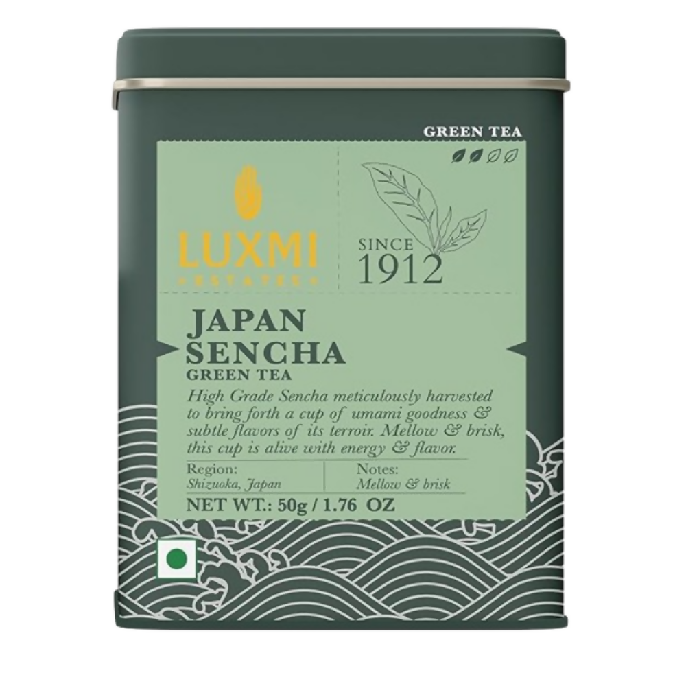 Luxmi Estates Japanese Sencha Green Tea | Grocsy