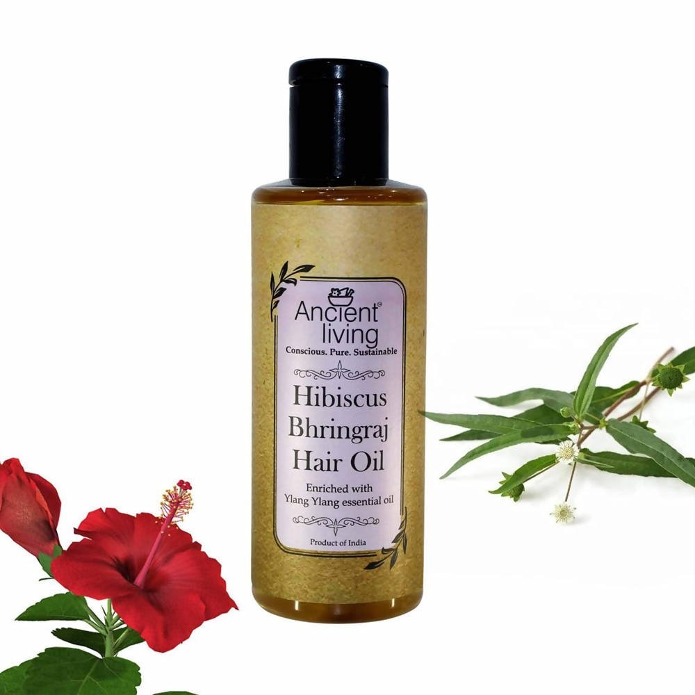 Ancient Living Hibiscus Bhringraj Hair Oil | Grocsy