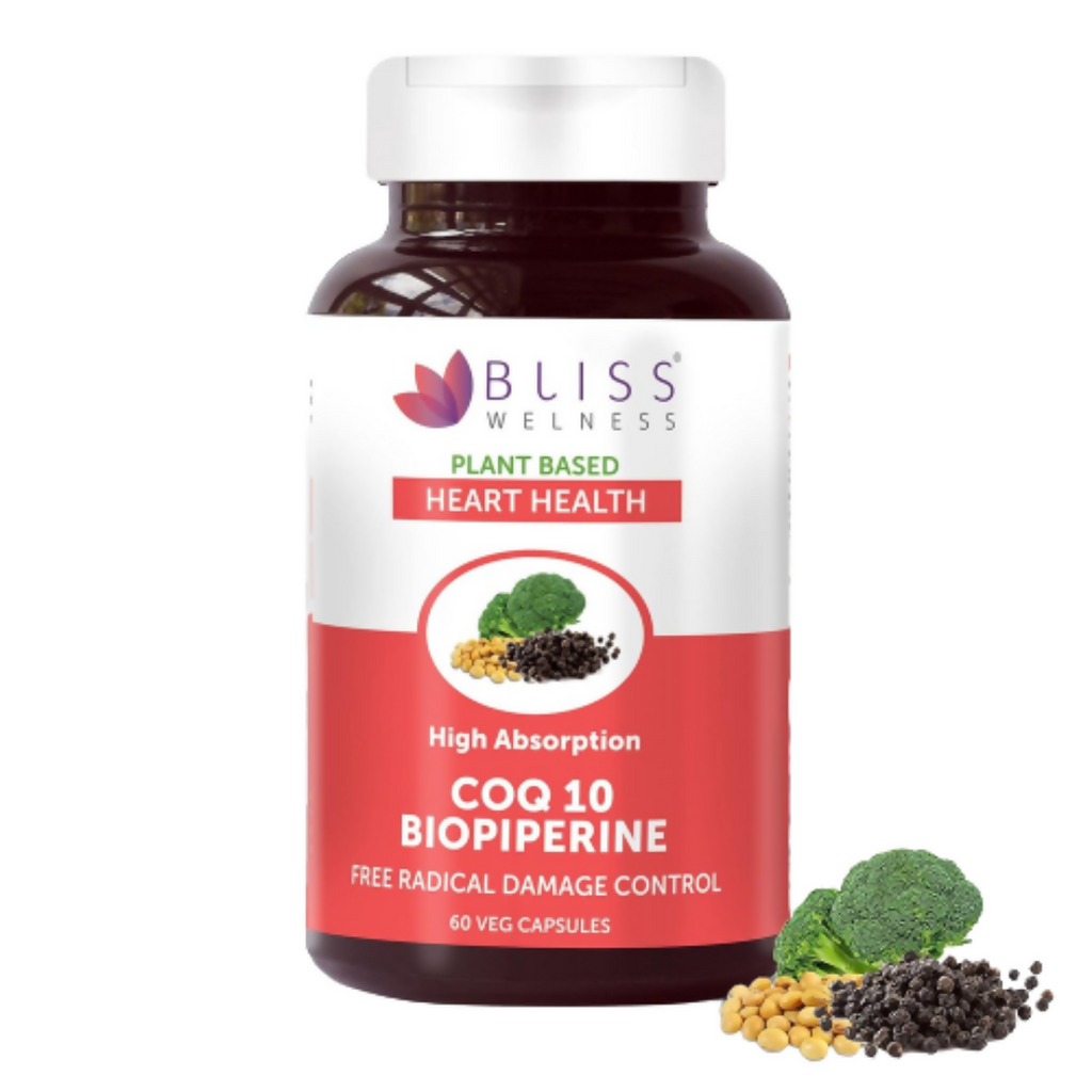 Bliss Welness COQ10 Bio Piperine Capsules | Grocsy