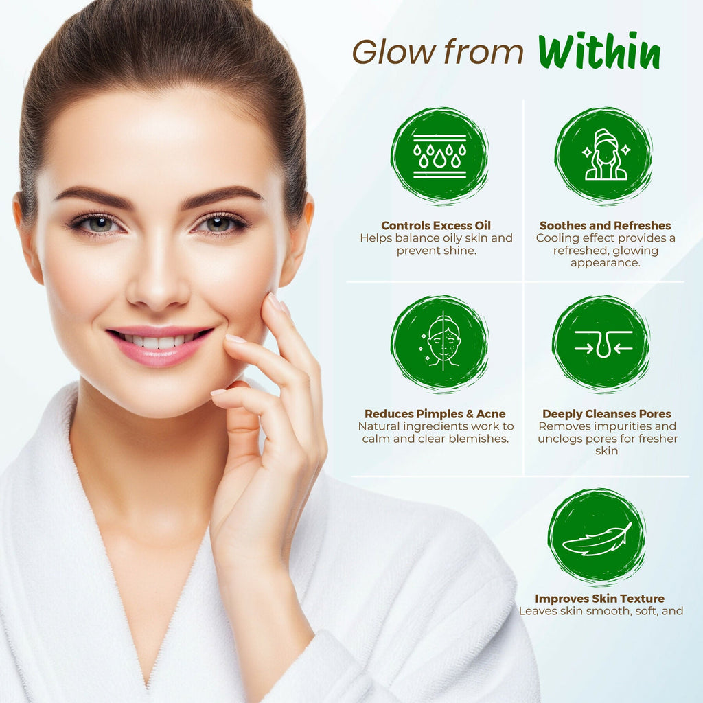 Nisha Neem Multani Mitti for Face | Skin Brightening Face Pack | Grocsy